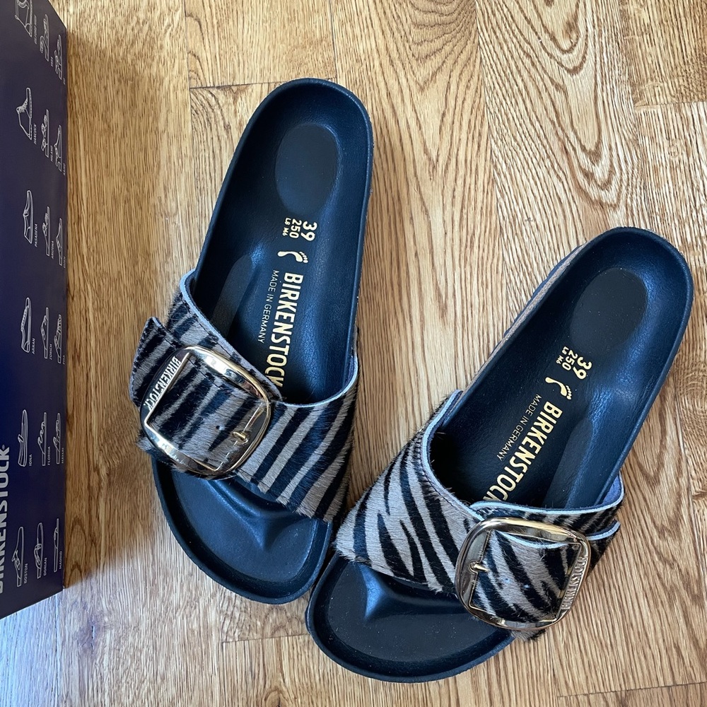 Madrid Big Buckle Cowhide Birkenstock’s